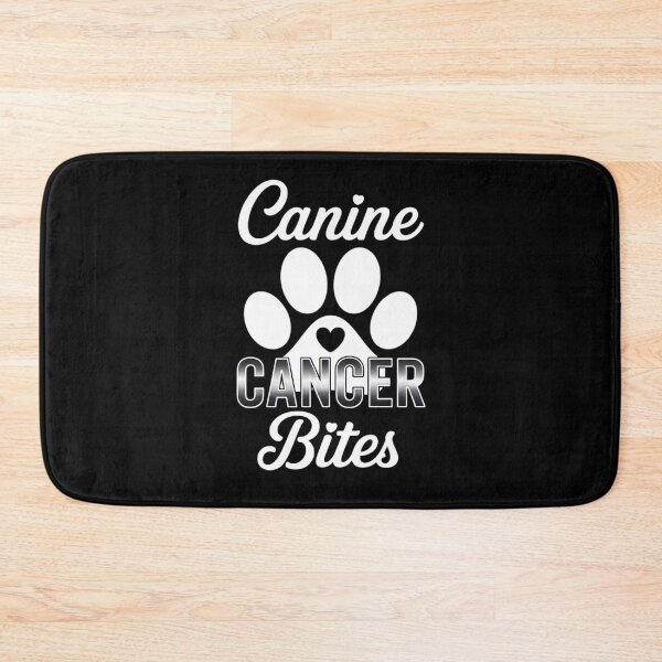 Item preview, Canine Cancer Bites Pet Cancer Awareness Heart designed and sold by scholinjamfimb.