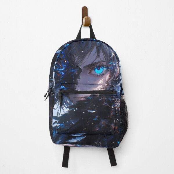 Item preview, Oberon Vortigern Fate Grand Order Dark Feather Blue Eye Stare designed and sold by 108Recordings.