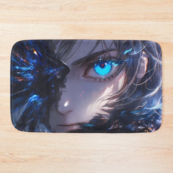 Item preview, Oberon Vortigern Fate Grand Order Dark Feather Blue Eye Stare designed and sold by 108Recordings.