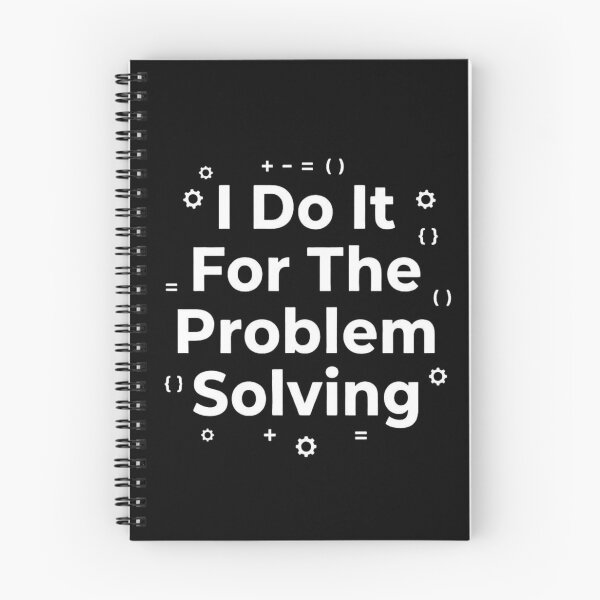 Item preview, I Do It for The Problem-Solving Logic Math Coding Art designed and sold by Amr Darwish Graphic designer.