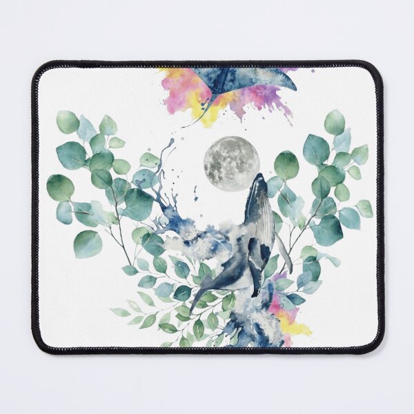 Item preview, Nature Moon and Ocean T-Shirt | Eucalyptus Floral Wildlife Design designed and sold by Identitee_.