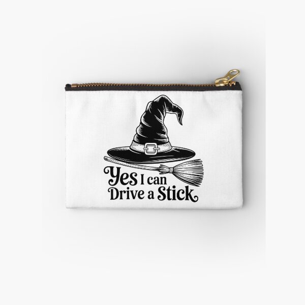 Item preview, Yes I Can Drive A Stick Halloween Spooky Witch designed and sold by TrinaEspinoza.