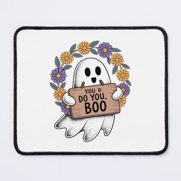 Item preview, You Do You Boo Halloween Ghost Spooky Season Cute Ghost Hall designed and sold by TrinaEspinoza.