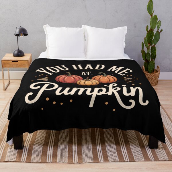 Item preview, You Had Me at Pumpkin Fall Comfort Cute Autumn Graphic Pumpkin Lover PSL Season Pumpkin designed and sold by TrinaEspinoza.