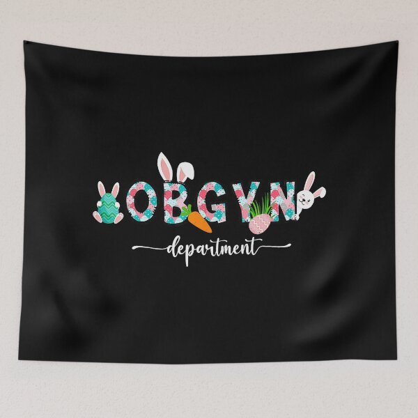 Item preview, OBGYN Department Easter Bunny Nurse  designed and sold by zamiokaline.