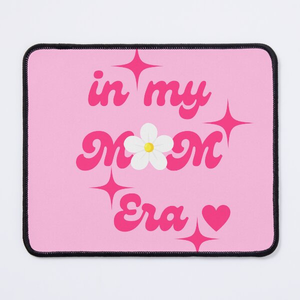 Item preview, In My Mom Era Floral & Sparkle Design - Pink Retro Coquette Aesthetic designed and sold by Niji Hibana.