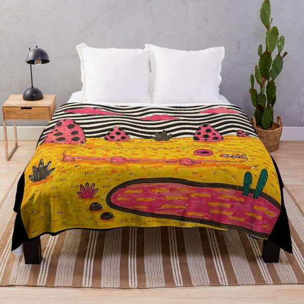 Item preview, Surreal Crocodile Desert Psychedelic designed and sold by Modaozushi216.