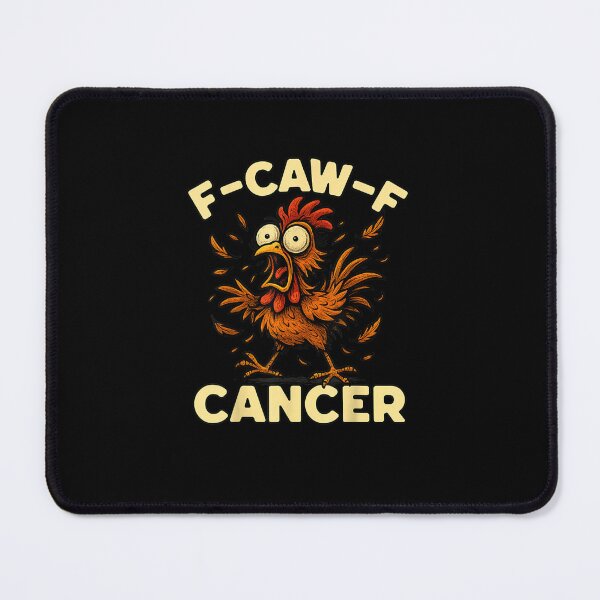Item preview, F-Caw-F Rooster Meme Funny Chicken Humor Joke FCAWF Cancer designed and sold by MatherFisher.