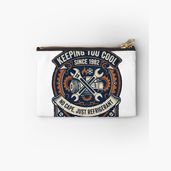 Item preview, HVAC Technician Shirt – Keeping You Cool Since – Skilled Trades Pride Tee designed and sold by GeniePixel.