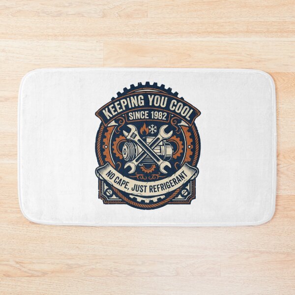 Item preview, HVAC Technician Shirt – Keeping You Cool Since – Skilled Trades Pride Tee designed and sold by GeniePixel.