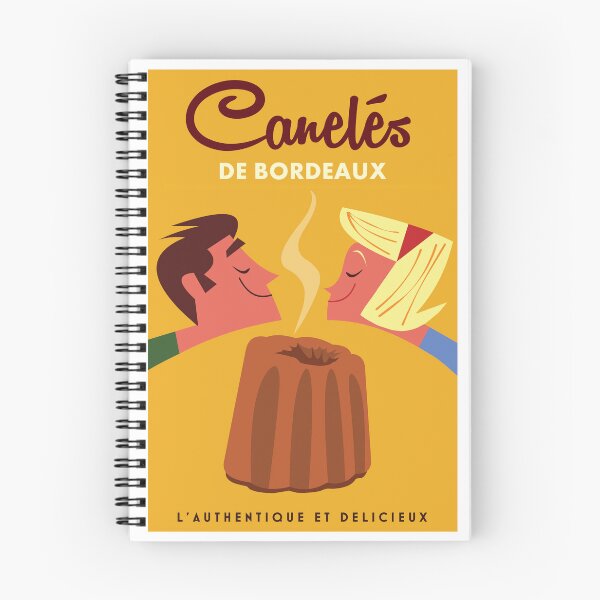 Item preview, Canelés de Bordeaux poster designed and sold by Gary Godel.