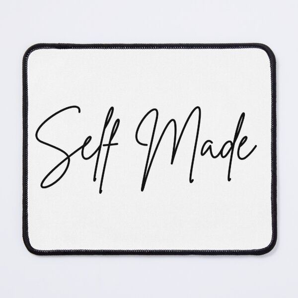 Item preview, Self Made T-Shirt | Script Typography, Minimal Motivational Tee designed and sold by Identitee_.