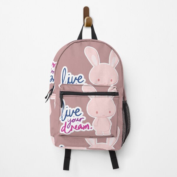 Item preview, Live Your Dream Pink Bunny designed and sold by SoftAuraStudi0.