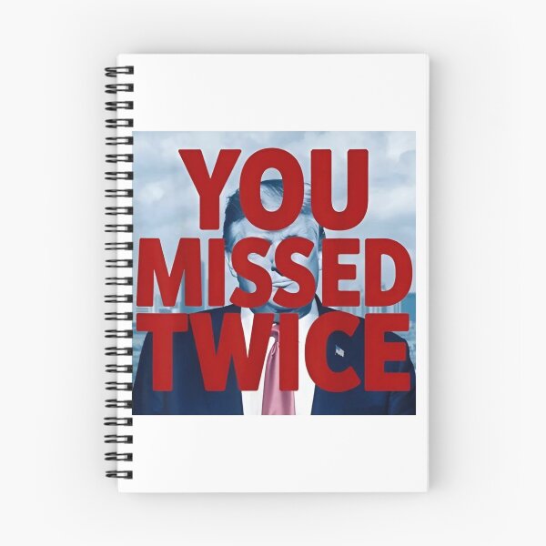 Item preview, You Missed Twice, Funny Trump 2026 designed and sold by DillonHuerta.