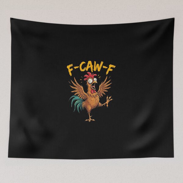 Item preview, F Caw F Rooster Funny Bird Chicken Whisperer Fawk Men Women designed and sold by MatherFisher.