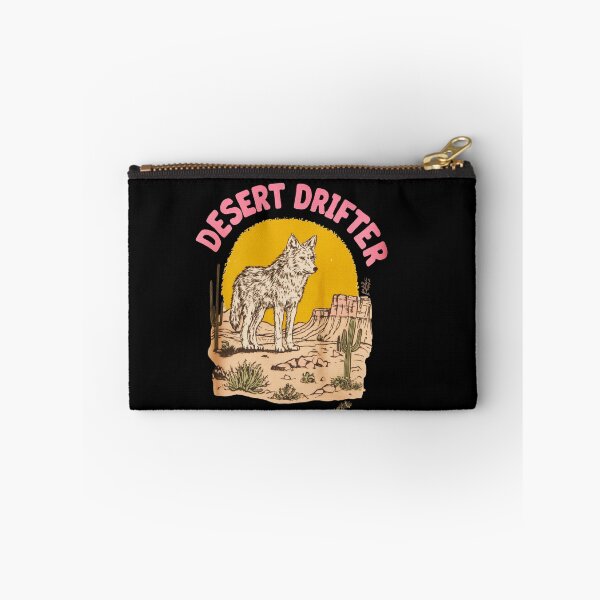 Item preview, Desert Drifter Coyote Vintage Southwest Illustration designed and sold by Blurbean.