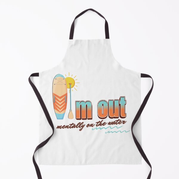 Item preview, I'm Out. Mentally on the Water - Soft Design for SUP Lovers designed and sold by tellia-kallisto.