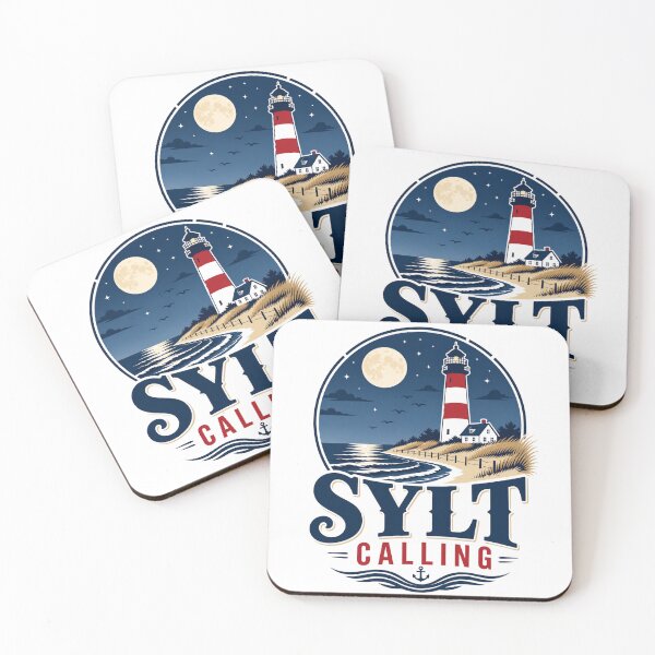 Item preview, Sylt Calling Lighthouse North Sea Vintage designed and sold by TrendPrintsforyou.
