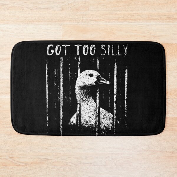 Item preview, Got Too Silly Goose Meme Funny Goose Jailbird Prison designed and sold by ZalcArtStore.