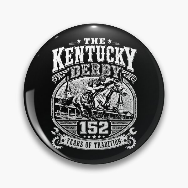 Item preview, Kentucky Derby Horse Racing Vintage 152 Years Tradition Jockey Chapel designed and sold by graphixpolash.