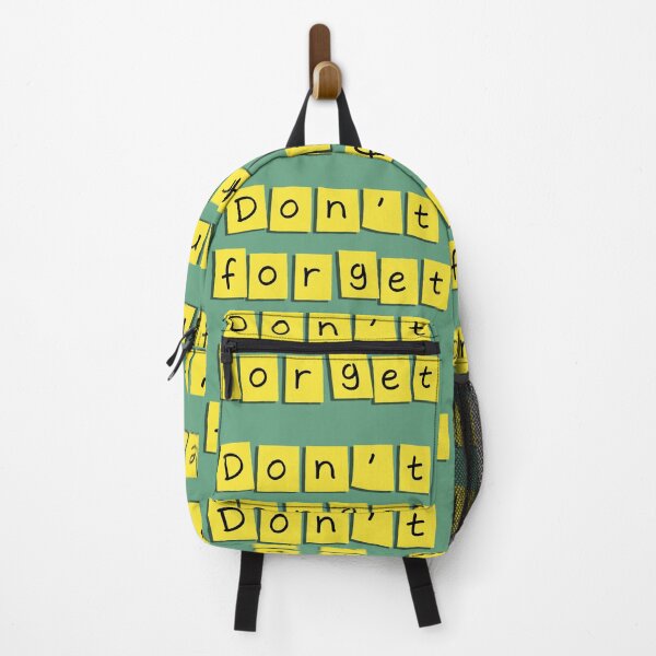 Item preview, "Don't forget" text on a small sticky note! - Yellow designed and sold by Alan-David.
