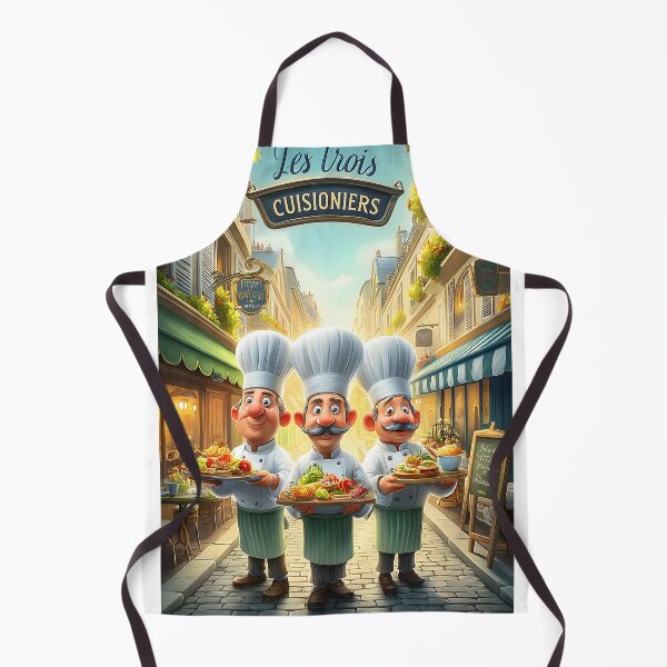 Item preview, Charming Chefs in a Beautiful Parisian Setting designed and sold by Artessie.