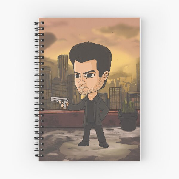 Item preview, Chibi Noir Vigilante | Dual‑Pistol Action Hero designed and sold by MyChibiArts.