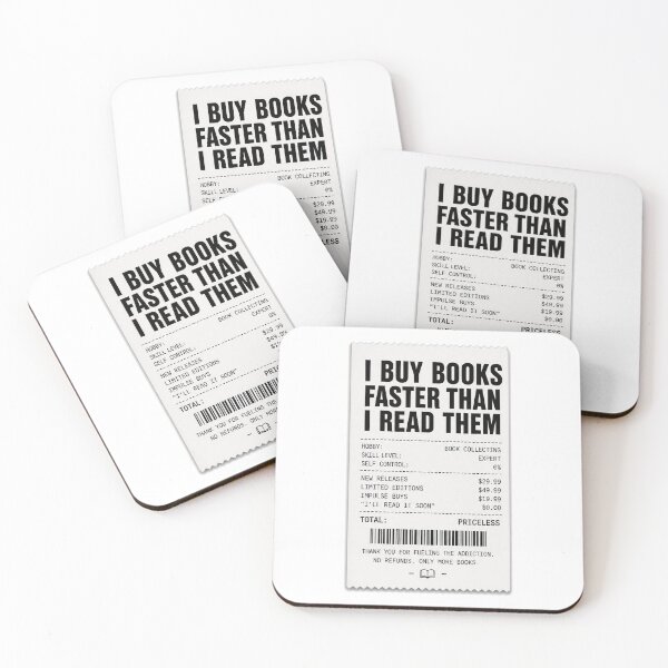 Item preview, I Buy Books Faster Than I Read Them – Funny Book Lover designed and sold by the-dovlat.