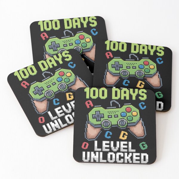 Item preview, 100 Days Level Unlocked Gaming 100 Days of School designed and sold by TrinaEspinoza.