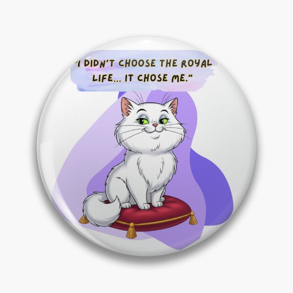 Item preview, Glamorous White Persian Cat designed and sold by A-R Digital Designs.