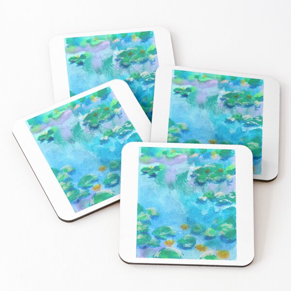 Artikelvorschau, Seerosen im Wasser entworfen und verkauft von art-with-Liam.