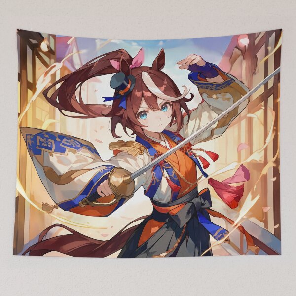Item preview, Tokai Teio Uma Musume Street Blade Motion designed and sold by SuperTeamCanada.