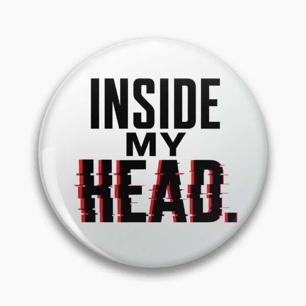 Item preview, Inside My Head – Dark Humor Glitch Mind designed and sold by the-dovlat.