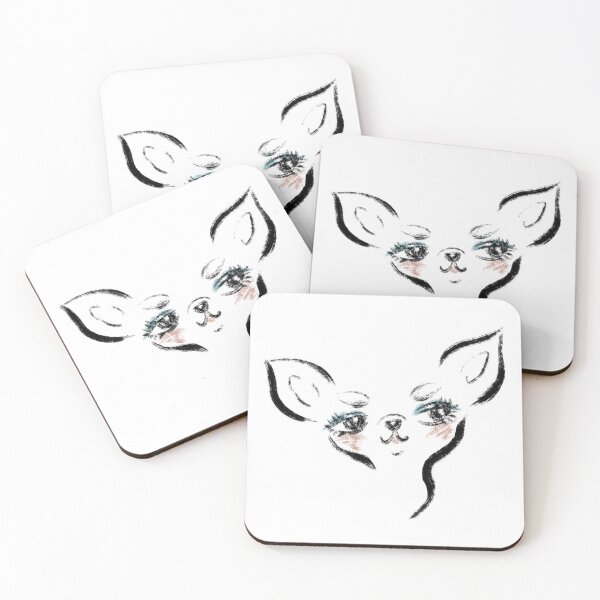 Item preview,  stylish Chihuahua drawn with a brush designed and sold by Toru Sanogawa.