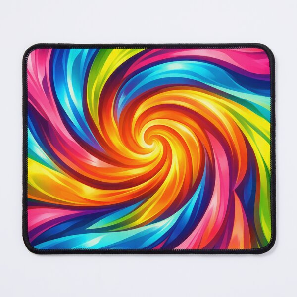 Item preview, Vivid Rainbow Vortex Spiral Swirl designed and sold by Owcomm.