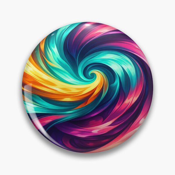 Item preview, Vibrant Rainbow Energy Vortex Spiral Swirl designed and sold by Owcomm.