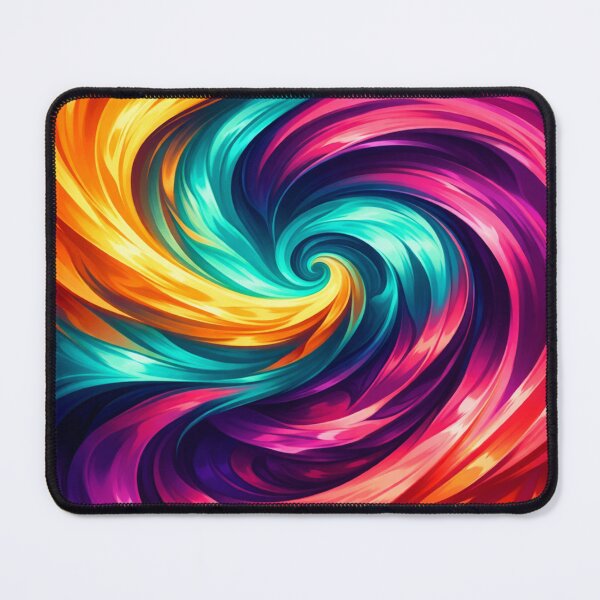 Item preview, Vibrant Rainbow Energy Vortex Spiral Swirl designed and sold by Owcomm.