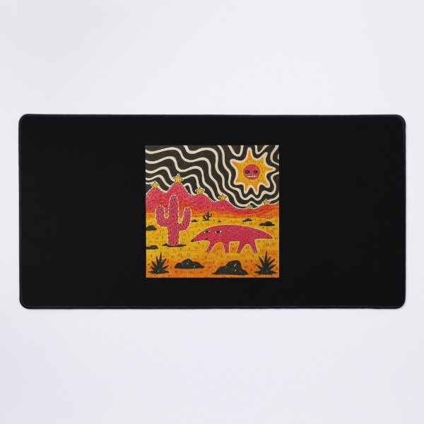 Item preview, Psychedelic Desert Creature with Smiling Sun designed and sold by Modaozushi216.