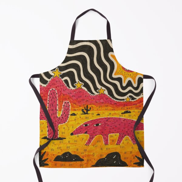 Item preview, Psychedelic Desert Creature with Smiling Sun designed and sold by Modaozushi216.