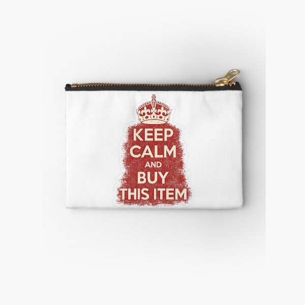 Item preview, Keep Calm and Buy This Item Funny Design – Parody British Poster Humour designed and sold by GarnerSupplyCo.