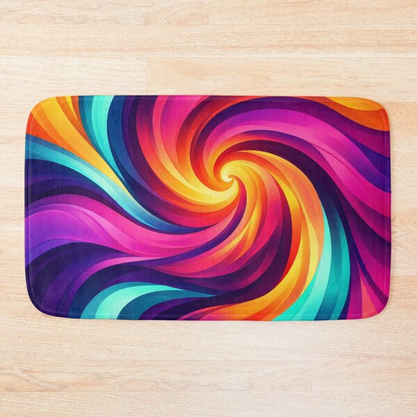 Item preview, Vibrant Cosmic Swirl Rainbow Vortex designed and sold by Owcomm.