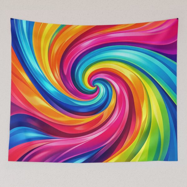 Item preview, Rainbow Swirl Vortex designed and sold by Owcomm.