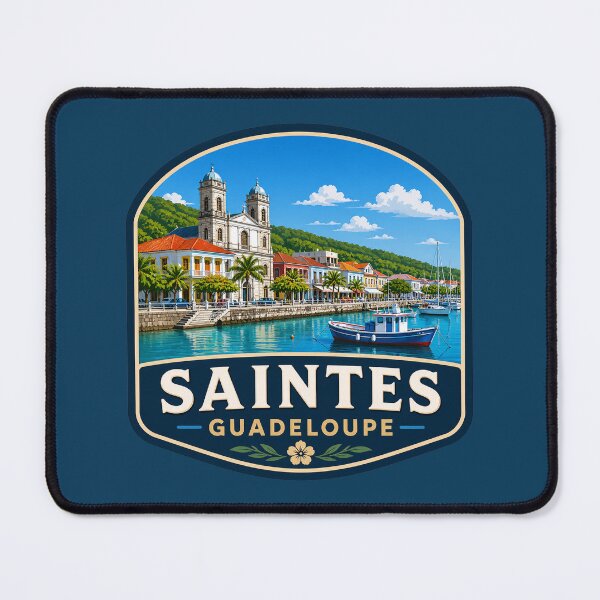 Item preview, Saintes, Guadeloupe - Caribbean Harbor designed and sold by Myra365Art.