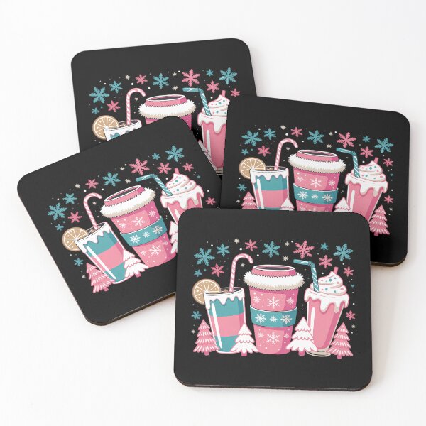 Item preview, Christmas Coffee Iced Latte Cozy Winter Coffee Lovers designed and sold by TrinaEspinoza.