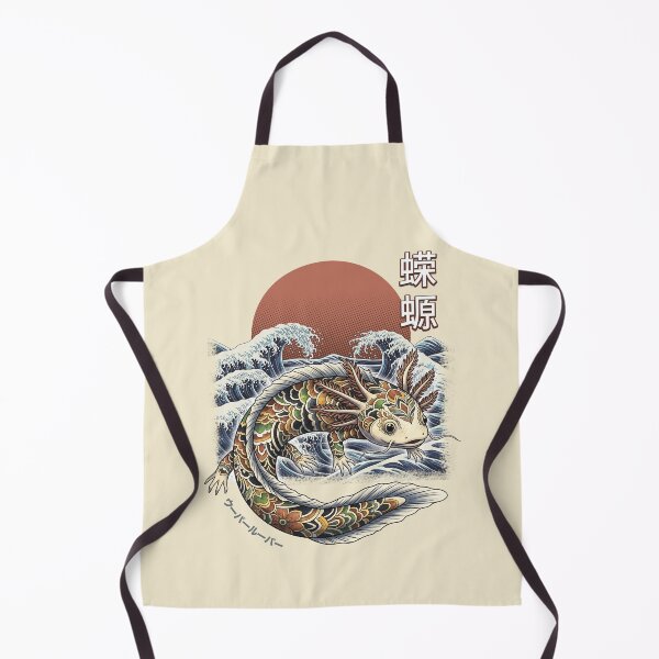 Item preview, The Ocean Sovereign: Irezumi Axolotl & The Great Wave designed and sold by HexOne.