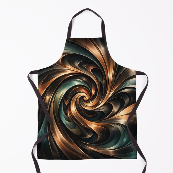 Item preview, Copper and Teal Metallic Vortex designed and sold by Owcomm.
