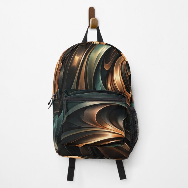 Item preview, Copper and Teal Metallic Vortex designed and sold by Owcomm.