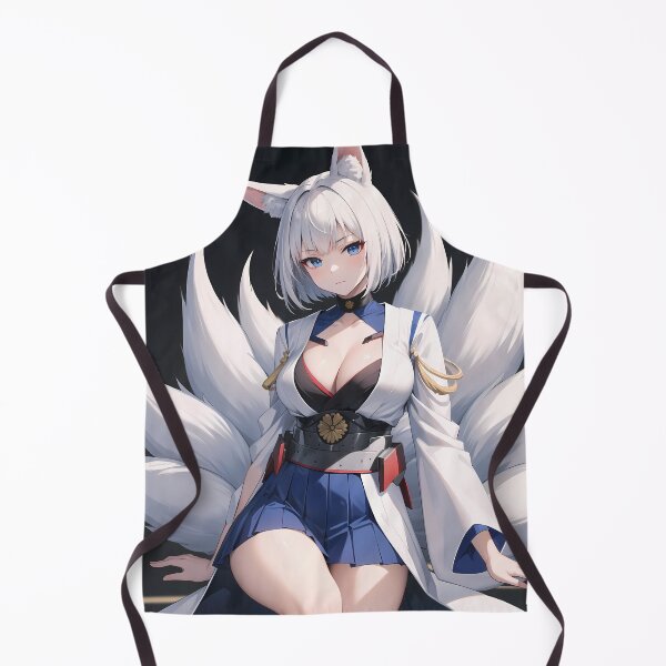Item preview, Kaga Azur Lane Regal Fox Tail Battle Elegance designed and sold by SuperTeamCanada.