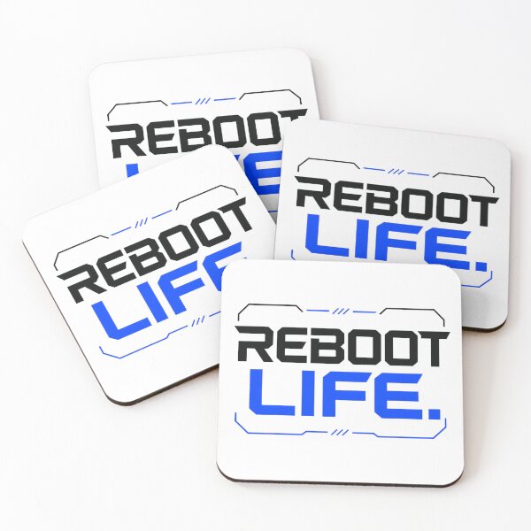 Item preview, Reboot Life – Tech Motivation Minimal Design designed and sold by the-dovlat.