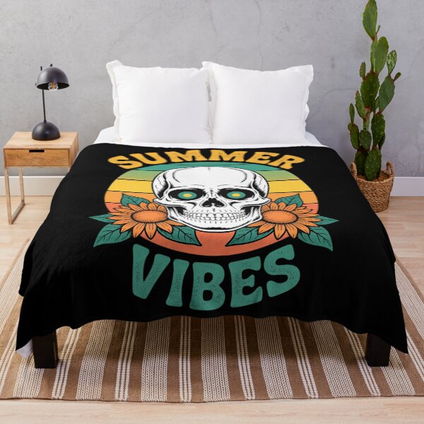 Item preview, Hawaiian Skull Aloha Beaches Hawaii Goth Summer Vibes designed and sold by TrinaEspinoza.